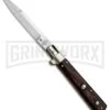 AGA Campolin 10" Cocobolo Frosolone Stiletto Automatic Knife - Bayonet