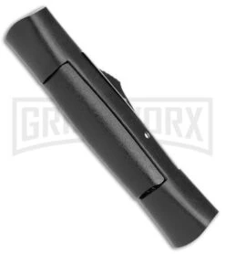 AKC 007 Concord Black OTF Automatic Knife - Satin Dagger -Deals Blade Master Store AKC 007 Concord Auto Black Satin Dagger BHQ 158279 jr side large