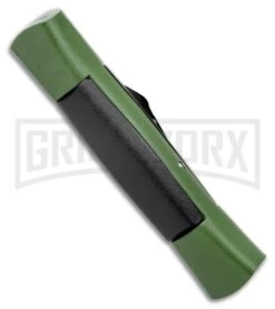 AKC Concord NATO Military Green/Black OTF Automatic Knife - Satin Flat -Deals Blade Master Store AKC 007 Concord NATO Military OTF Automatic Knife Green Black 2.75 Satin Flat BHQ 33952 LS Side large