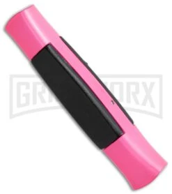 AKC 077 Concord Hot Pink OTF Automatic Knife - Flat Satin Plain -Deals Blade Master Store AKC 077 Concord OTF Hot Pink BHQ 72005 jr side large