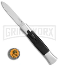 AKC 077 Concord Polish/Black OTF Automatic Knife - Flat Satin Plain 7 AKC 077 Concord Polish/Black OTF Automatic Knife - Flat Satin Plain -Deals Blade Master Store AKC 077 Concord Polish Black flat satin plain BP 25754 er bottlecap large