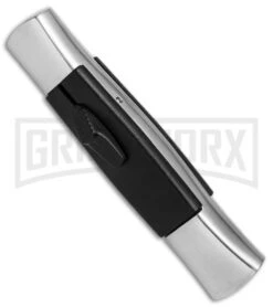 AKC 077 Concord Polish/Black OTF Automatic Knife - Flat Satin Plain 6 AKC 077 Concord Polish/Black OTF Automatic Knife - Flat Satin Plain -Deals Blade Master Store AKC 077 Concord Polish Black flat satin plain BP 25754 er spine large