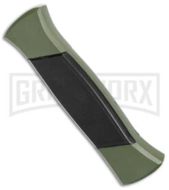 AKC 777 Blackfinger Green/Black OTF Automatic Knife - Satin Tanto 6 AKC 777 Blackfinger Green/Black OTF Automatic Knife - Satin Tanto -Deals Blade Master Store AKC 777 Blackfinger OTF Auto Green Black SW Tanto BHQ 152941 jr side large