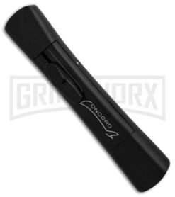 AKC Concord Black OTF Automatic Knife - Tanto Black Plain -Deals Blade Master Store AKC Concord Tanto Black Black BHQ 90285 er spine large