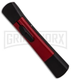 AKC Concord Black/Red OTF Automatic Knife - Tanto Black Plain -Deals Blade Master Store AKC Concord Tanto Black Red Black BHQ 90288 er spine large