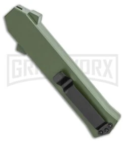 AKC F-16 OD Green D/A OTF Automatic Knife - Bayo Two TonePlain 6 AKC F-16 OD Green D/A OTF Automatic Knife - Bayo Two TonePlain -Deals Blade Master Store AKC F 16 OD Green D A OTF Automatic Knife Bayo Two TonePlain GX 35588 LS Side large