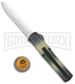 AKC F-20 Camo D/A OTF Automatic Knife - Spear Point Satin Plain 7 AKC F-20 Camo D/A OTF Automatic Knife - Spear Point Satin Plain -Deals Blade Master Store AKC F 20 DA SP OTF Auto Camo Satin BHQ 141095 jr bottlecap large