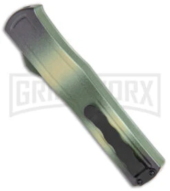 AKC F-20 Camo D/A OTF Automatic Knife - Spear Point Satin Plain 6 AKC F-20 Camo D/A OTF Automatic Knife - Spear Point Satin Plain -Deals Blade Master Store AKC F 20 DA SP OTF Auto Camo Satin BHQ 141095 jr side large