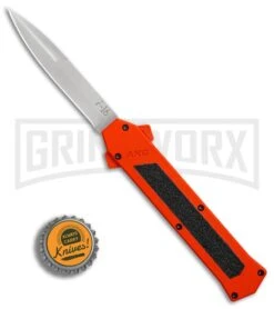 AKC F-16 Orange D/A OTF Automatic Knife - Bayo Satin Plain -Deals Blade Master Store AKC F16 Orange DA Bayo Satin Plain BP 25689 er bottlecap large