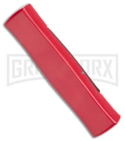 AKC Minion Concord Red/Black OTF Automatic Knife - Black Plain -Deals Blade Master Store AKC Minion Concord OTF Auto Red Black Black BHQ 24199 jr side large