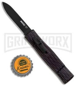 AKC Minion Concord Sim Carbon Fiber OTF Automatic Knife - Black Flat 7 AKC Minion Concord Sim Carbon Fiber OTF Automatic Knife - Black Flat -Deals Blade Master Store AKC Minion Concord Slim CF OTF Auto Black Flat GX 33108 jr bottlecap large
