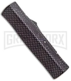 AKC Minion Concord Sim Carbon Fiber OTF Automatic Knife - Black Flat 6 AKC Minion Concord Sim Carbon Fiber OTF Automatic Knife - Black Flat -Deals Blade Master Store AKC Minion Concord Slim CF OTF Auto Black Flat GX 33108 jr side large