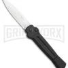 AKC X-treme Ace Black Automatic Knife - Satin Plain