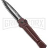 AKC X-treme ACE Brown Automatic Knife - Two Tone