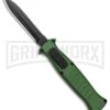 AKC X-treme EVO Green OTF Automatic Knife - Dagger Black Plain