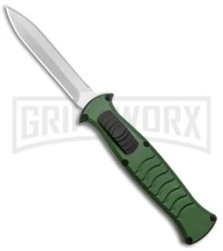 AKC X-treme EVO Green OTF Automatic Knife - Satin DE Dagger