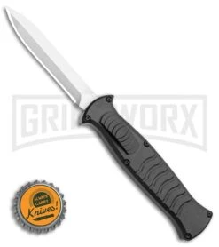 AKC X-treme EVO Black OTF Automatic Knife - Satin Plain Dagger 7 AKC X-treme EVO Black OTF Automatic Knife - Satin Plain Dagger -Deals Blade Master Store AKC X treme EVO OTF Automatic Knife Black 3.5 Satin Dagger BHQ 119723 LS Bottlecap large