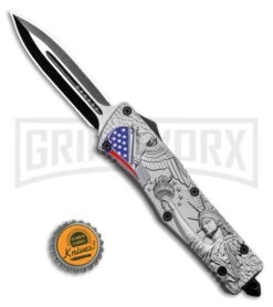 Atomic Defender Large OTF Automatic Knife American Liberty - Two Tone Dagger 7 Atomic Defender Large OTF Automatic Knife American Liberty - Two Tone Dagger -Deals Blade Master Store Atomic Defender American Liberty Automatic Knife Black Dagger GX 33833 ns bottlecap large