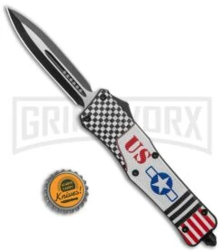 Atomic Defender Large OTF Automatic Knife U.S. - Two Tone Dagger -Deals Blade Master Store Atomic Defender Large OTF Auto US TT Dagger GX 37820 jr bottlecap large
