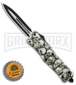 Atomic Defender Large OTF Automatic Knife Ghost White Skull - Two Tone Dagger 7 Atomic Defender Large OTF Automatic Knife Ghost White Skull - Two Tone Dagger -Deals Blade Master Store Atomic Defender Large OTF Automatic Knife Skull Two Tone Dagger GX 36508 LS Bottlecap large