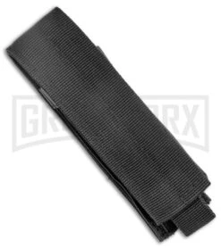 Atomic Defender Medium OTF Auto Drop Point Knife Black Serrated Satin -Deals Blade Master Store Atomic Defender Medium OTF Auto Black Satin DP Serr GX 37507 jr sheath large