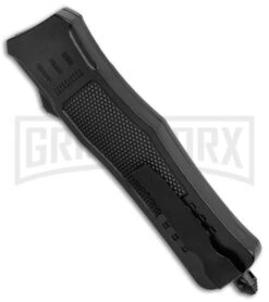 Atomic Defender Medium OTF Automatic Knife Black - Serr Two Tone Drop Point 7 Atomic Defender Medium OTF Automatic Knife Black - Serr Two Tone Drop Point -Deals Blade Master Store Atomic Defender Medium OTF Auto black Serr TT DP GX 37218 jr side large