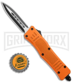 Atomic Defender Mini OTF Automatic Knife Orange - Two Tone Dagger 7 Atomic Defender Mini OTF Automatic Knife Orange - Two Tone Dagger -Deals Blade Master Store Atomic Defender Mini OTF Auto Orange TT Dagger BHQ 141104 jr bottlecap large