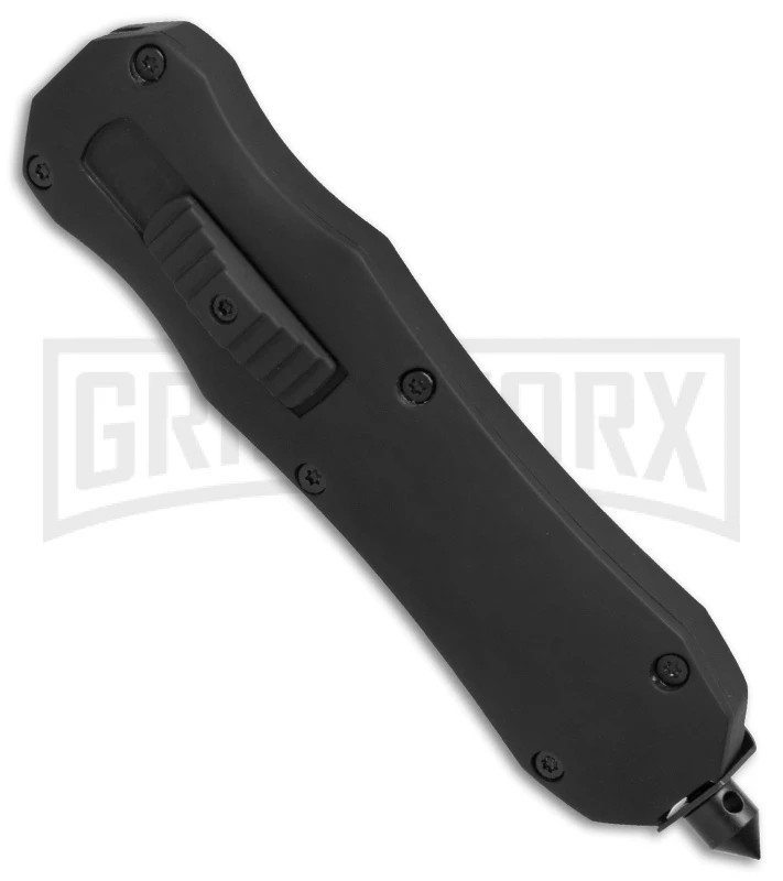 Atomic FL D/A OTF Automatic Knife - Dagger Black Plain 3 Atomic FL D/A OTF Automatic Knife - Dagger Black Plain - Image 3