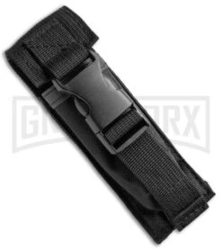 Atomic Lance Dagger Black OTF Automatic Knife - Two Tone Serr -Deals Blade Master Store Atomic Lance Dagger Black TT Serr WNS IT M2 BP 19201 jr sheath large