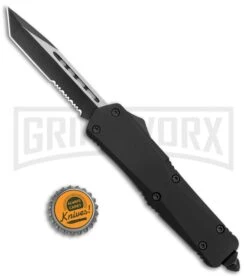 Atomic Lance Tanto Black OTF Automatic Knife - Two Tone Serr 9 Atomic Lance Tanto Black OTF Automatic Knife - Two Tone Serr -Deals Blade Master Store Atomic Lance Tanto Black OTF Auto TT Serr GX 19199 jr bottlecap large