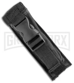 Atomic Shield Large Drop Point Black OTF Automatic Knife - Two Tone -Deals Blade Master Store Atomic Shield Large DP OTF Auto TT GX 35237 jr sheath large