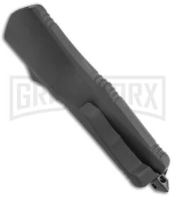 Atomic Lance Tanto Black OTF Auto Knife - Two Tone Plain 7 Atomic Lance Tanto Black OTF Auto Knife - Two Tone Plain -Deals Blade Master Store Atomic Shield Large Tanto Black OTF Auto TT GX 38228 jr side large