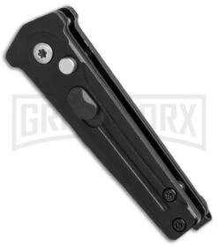 Bear Ops Black Bold Action III Mini Automatic Knife - Black Plain 6 Bear Ops Black Bold Action III Mini Automatic Knife - Black Plain -Deals Blade Master Store Bear Ops Bold Action III mini black black BHQ 68882 er spine large
