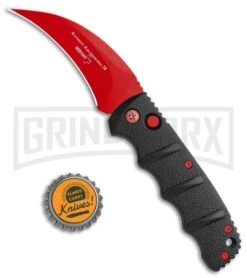 Boker Kalashnikov Black Widow Automatic Knife - Hawkbill Red Plain 7 Boker Kalashnikov Black Widow Automatic Knife - Hawkbill Red Plain -Deals Blade Master Store Boker Black Widow Hawkbill Kalashnikov Auto Black Red 01KALS70NSOI BHQ 103274 jr bottlecap large