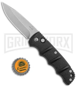 Boker Kalashnikov Black Automatic Knife - Drop Point Bead Blast Plain -Deals Blade Master Store Boker Kalashnikov Auto Black D2 SW BHQ 144760 jr bottlecap large