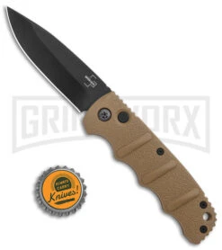 Boker Kalashnikov Coyote Brown Automatic Knife - Drop Point Black Plain -Deals Blade Master Store Boker Kalashnikov Auto Coyote D2 Black BHQ 144762 jr bottlecap large
