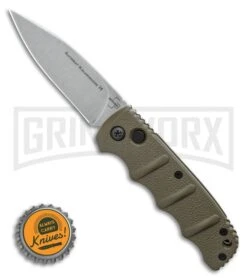 Boker Kalashnikov OD Green Automatic Knife - SW Plain -Deals Blade Master Store Boker Kalashnikov Automatic Knife OD Green 3.25 XHP Satin BHQ 92085 LS Bottlecap large