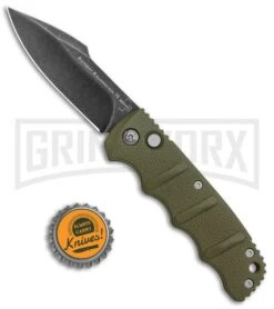 Boker Kalashnikov OD Green Automatic Knife - D2 Harpoon Smokewash Plain 7 Boker Kalashnikov OD Green Automatic Knife - D2 Harpoon Smokewash Plain -Deals Blade Master Store Boker Kalashnikov Harpoon Auto OD Green Smokewash 01KALS123NSOI BHQ 132735 jr bottlecap large
