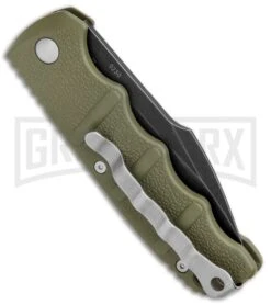 Boker Kalashnikov OD Green Automatic Knife - D2 Harpoon Smokewash Plain 6 Boker Kalashnikov OD Green Automatic Knife - D2 Harpoon Smokewash Plain -Deals Blade Master Store Boker Kalashnikov Harpoon Auto OD Green Smokewash 01KALS123NSOI BHQ 132735 jr side large