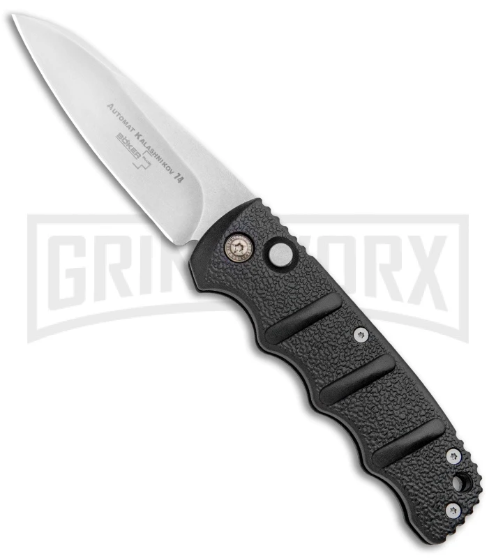 Boker Kalashnikov Automatic Knife - Sheepsfoot Stonewash Plain 1 Boker Kalashnikov Automatic Knife - Sheepsfoot Stonewash Plain
