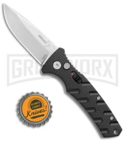 Boker Mini Strike Automatic Knife Black - Drop Point Stonewash Plain 7 Boker Mini Strike Automatic Knife Black - Drop Point Stonewash Plain -Deals Blade Master Store Boker Mini Strike Auto Black SW 01BO435NSOI BHQ 99628 jr bottlecap large