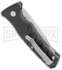 Boker Mini Strike Automatic Knife Black - Drop Point Stonewash Plain 6 Boker Mini Strike Automatic Knife Black - Drop Point Stonewash Plain -Deals Blade Master Store Boker Mini Strike Auto Black SW 01BO435NSOI BHQ 99628 jr side large