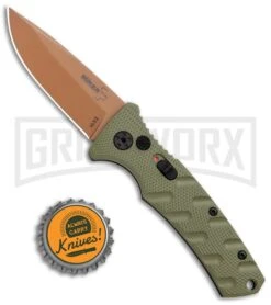 Boker Mini Strike Automatic Knife Black - Drop Point Copper Plain 7 Boker Mini Strike Automatic Knife Black - Drop Point Copper Plain -Deals Blade Master Store Boker Mini Strike Auto OD Green Copper 01BO438NSOI BHQ 99631 jr bottlecap large
