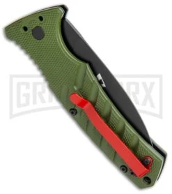 Boker Warhawk Strike Automatic Knife - Dagger 6 Boker Warhawk Strike Automatic Knife - Dagger -Deals Blade Master Store Boker Plus Warhawk Strike Dagger Auto Green Black BHQ 113922 jr side large