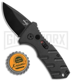 Boker Stubby Strike Black Automatic Knife CA Legal - Black 7 Boker Stubby Strike Black Automatic Knife CA Legal - Black -Deals Blade Master Store Boker Stubby Strike CA Legal Auto Black 01BO441NSOI BHQ 99647 jr bottlecap large