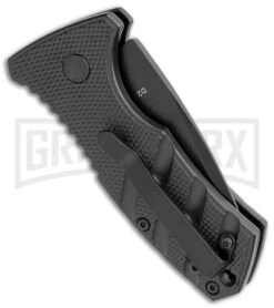 Boker Stubby Strike Black Automatic Knife CA Legal - Black 6 Boker Stubby Strike Black Automatic Knife CA Legal - Black -Deals Blade Master Store Boker Stubby Strike CA Legal Auto Black 01BO441NSOI BHQ 99647 jr side large
