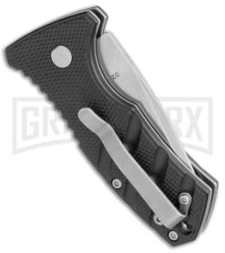 Boker Stubby Strike Black Automatic Knife - Stonewash -Deals Blade Master Store Boker Stubby Strike CA Legal Auto SW 01BO440NSOI BHQ 99646 jr side large