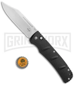 Boker XXL Kalashnikov Automatic Knife - Stonewash Bowie -Deals Blade Master Store Boker XXL Kalashnikov Bowie Auto SW BHQ 99625 jr bottlecap large