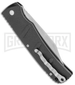 Boker XXL Kalashnikov Automatic Knife - Stonewash Bowie -Deals Blade Master Store Boker XXL Kalashnikov Bowie Auto SW BHQ 99625 jr side large