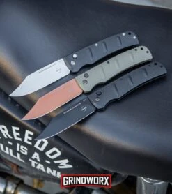 Boker XXL Kalashnikov Automatic Knife - Stonewash Bowie -Deals Blade Master Store Boker XXL Kalashnikov Desert Warrior Bowie Automatic Knife Copper BHQ 99624 kp freedom web large 1